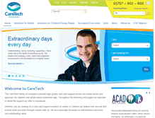 Tablet Screenshot of caretech-uk.com